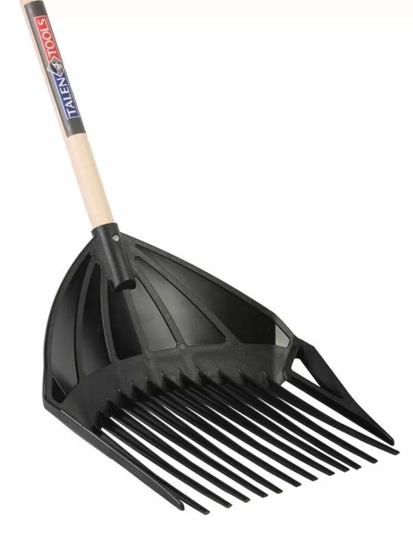 Tuinruimer met steel