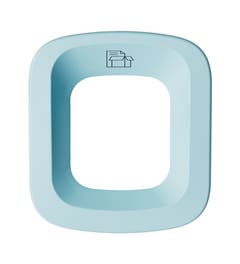 Deksel UBin Mini 50 liter blauw - geschikt voor papier afval