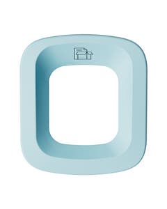 Deksel UBin Mini 50 liter blauw - geschikt voor papier afval