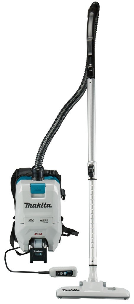 Makita Rugstofzuiger VC008GL201 met 2x accu 8 Ah en lader