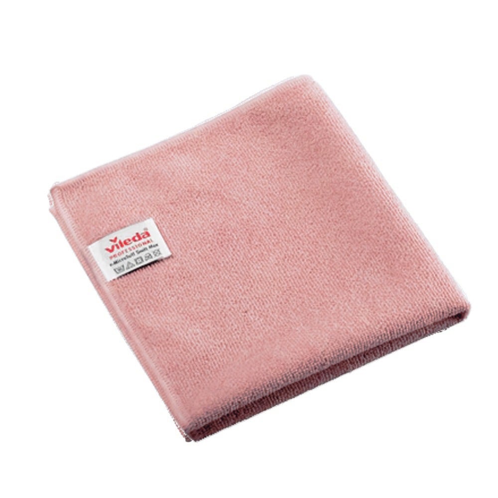 Vileda r-MicroTuff Swift microvezeldoekjes 38x38cm rood - 5 stuks