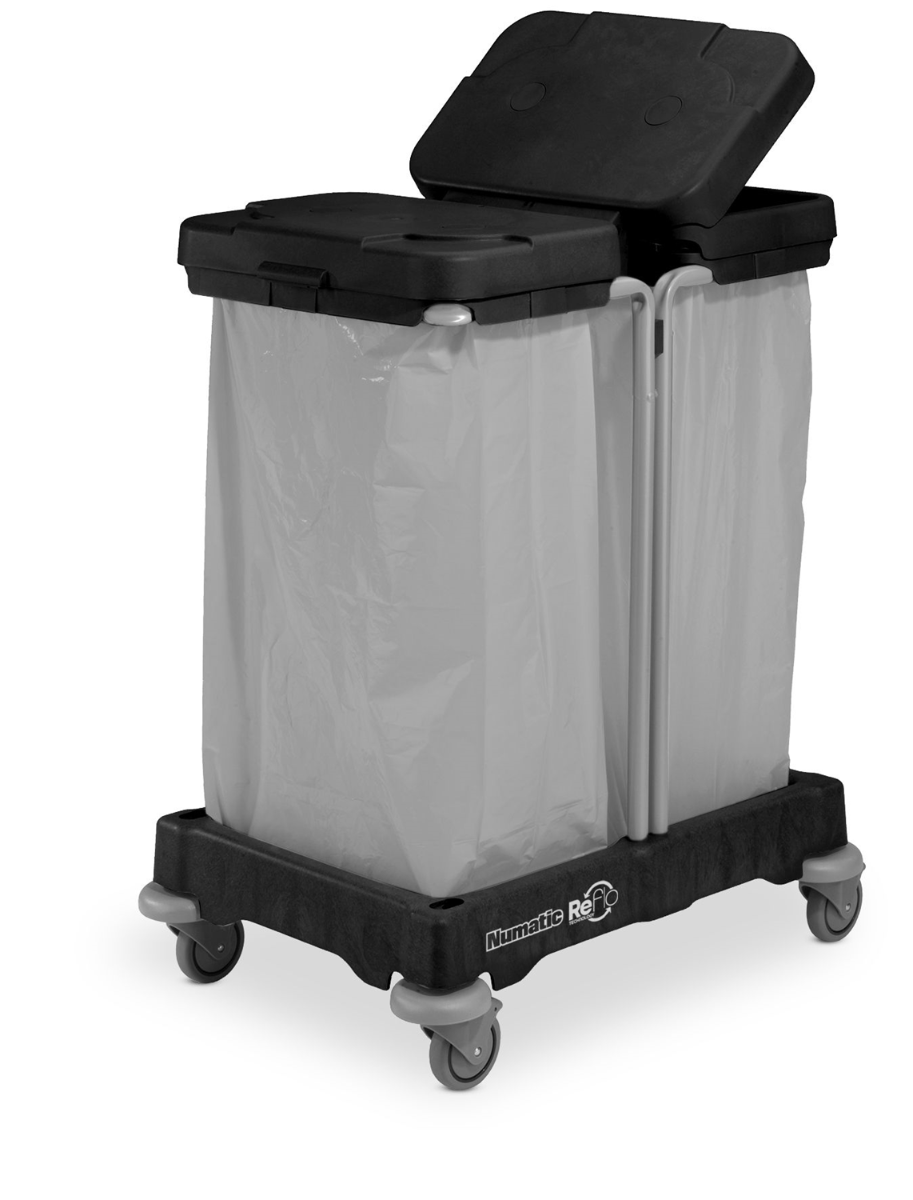 Numatic vuilverzamelwagen NSX240 - 2x120 liter
