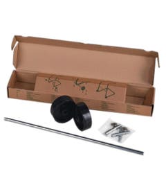 Wielenset voor afvalzakhouder