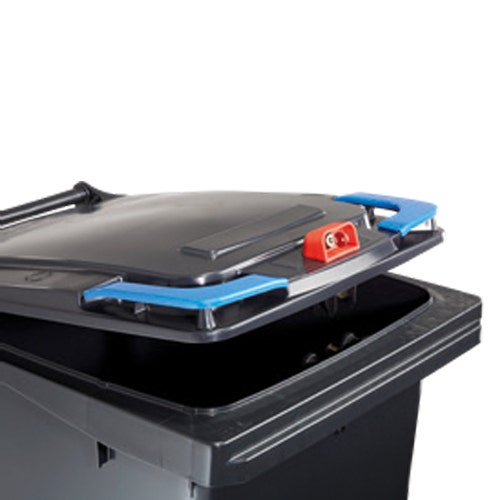 Zwaartekrachtslot afvalcontainer 