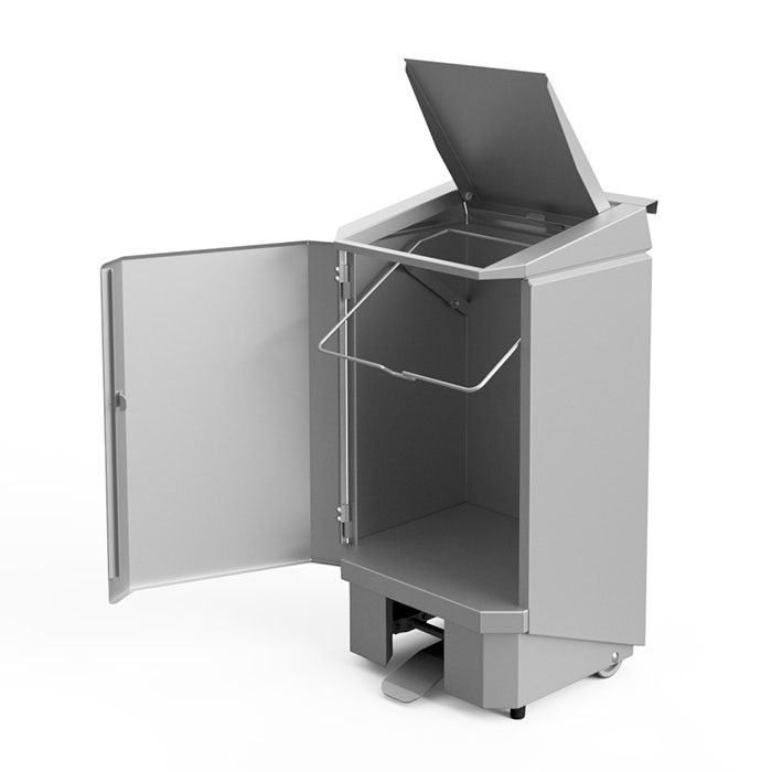Josto afvalbak 60 liter met zakhouderring