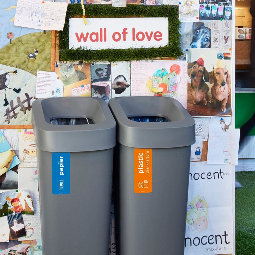 Afval scheiden op school