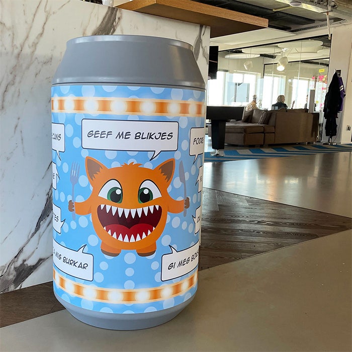 CANman met gepersonaliseerd wikkel