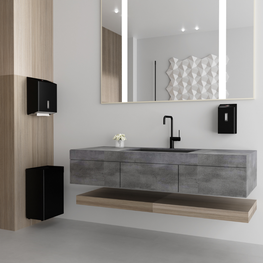 Nette toilet inrichting voor optimale toilet hygiëne