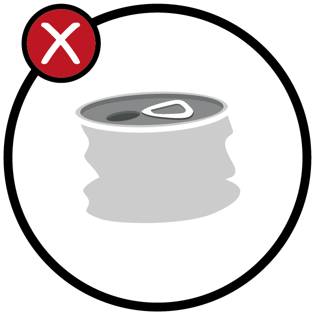 Niet blikje plat maken