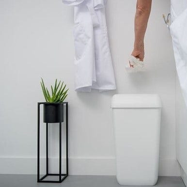 Welke afvalbak in je sanitaire ruimte